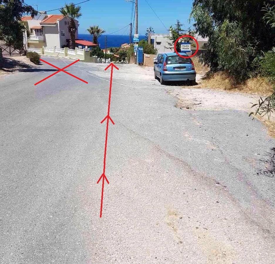 Cretan Experiences Leilighet Agia Pelagia Eksteriør bilde